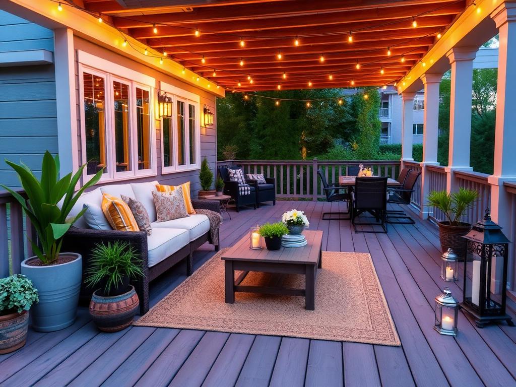 Outdoor Patio virtual staging