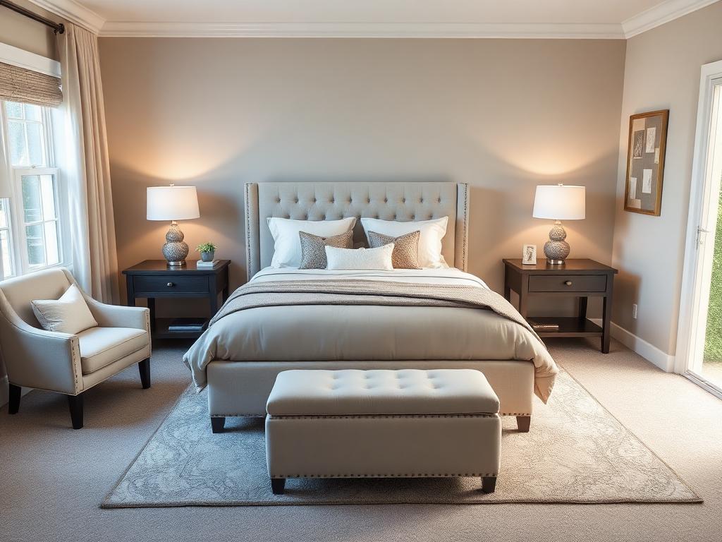 Guest Bedroom virtual staging