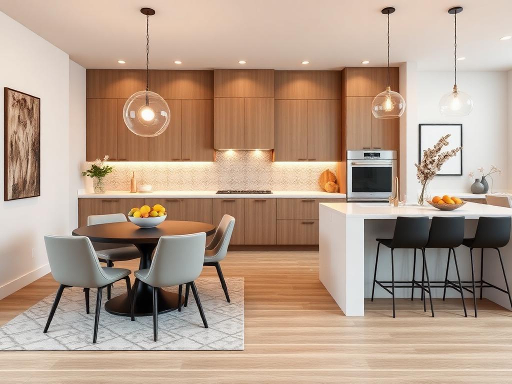 Kitchen & Dining virtual staging