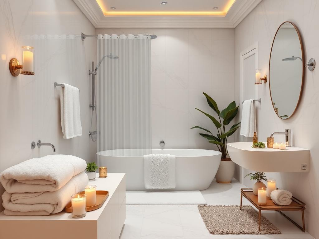 Luxury Bathroom virtual staging